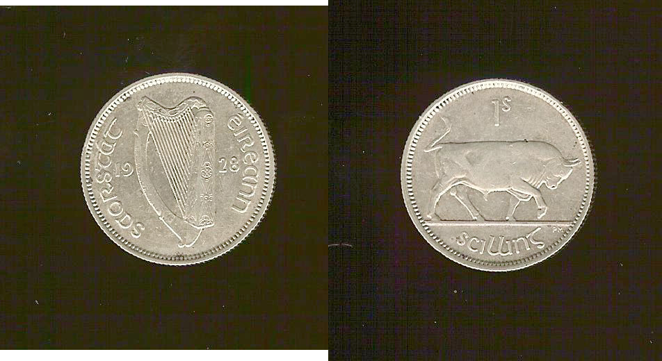 IRLANDE 1 Shilling 1928 SUP
